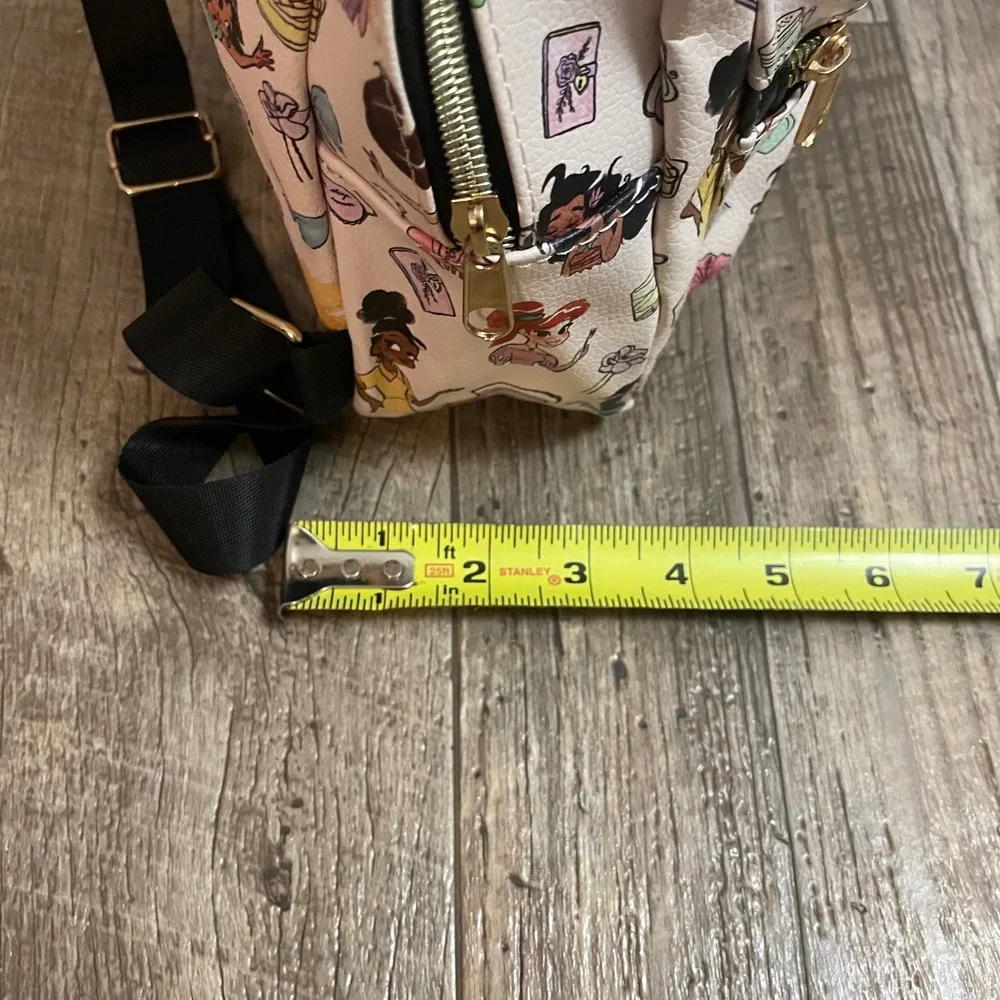 Disney Princess Mini Backpack All Over Print Fast Forward brand - Picture 11 of 11